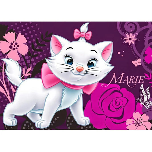 Cat Marie Aristocats | Diamond Painting