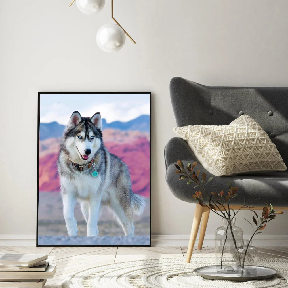 Animal Dog Husky | Diamond Painting