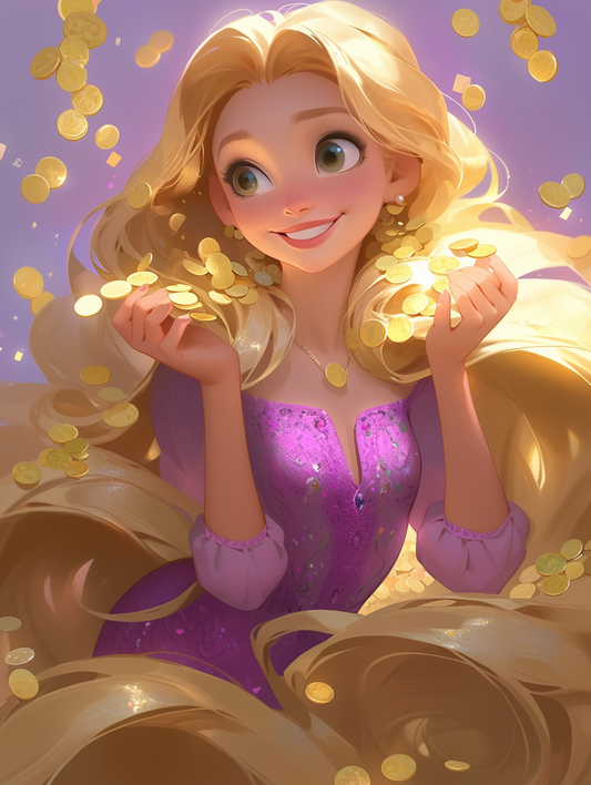 Beautiful Princess | Diamond Painting