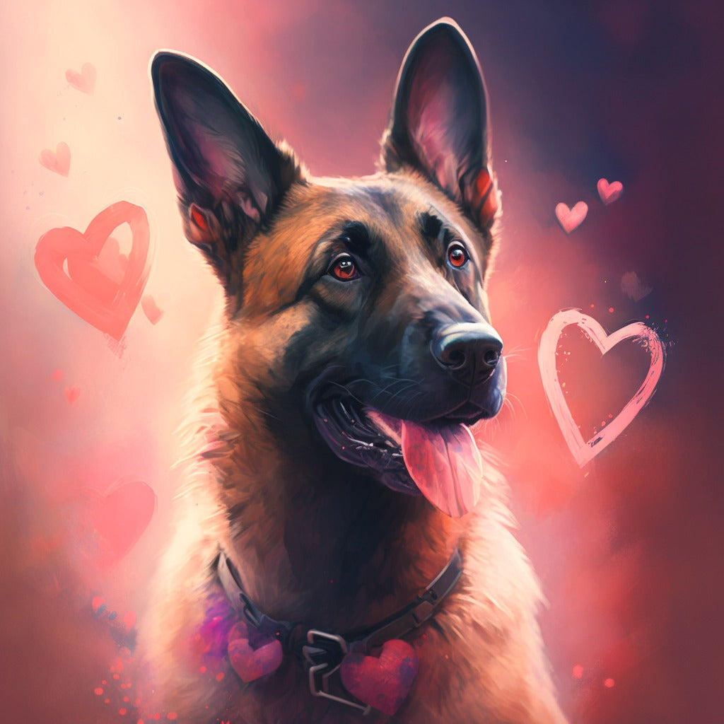 Dog German Shepherd | Diamond Painting