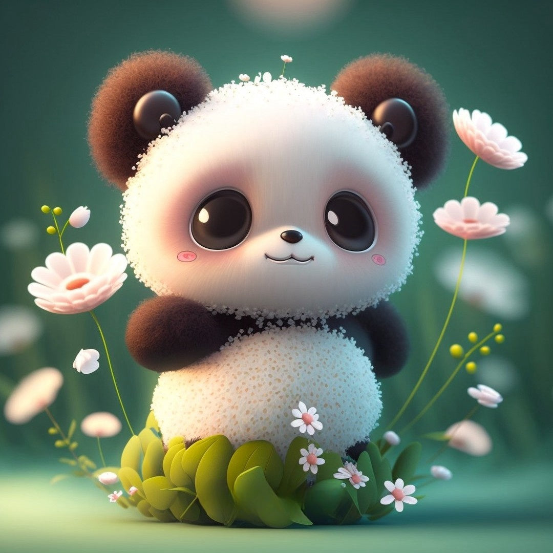 Panda | Diamond Painting