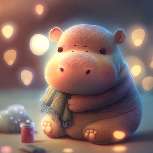 Hippo | Diamond Painting