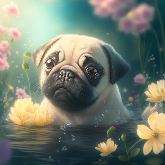 Pug Dog | Diamond Painting
