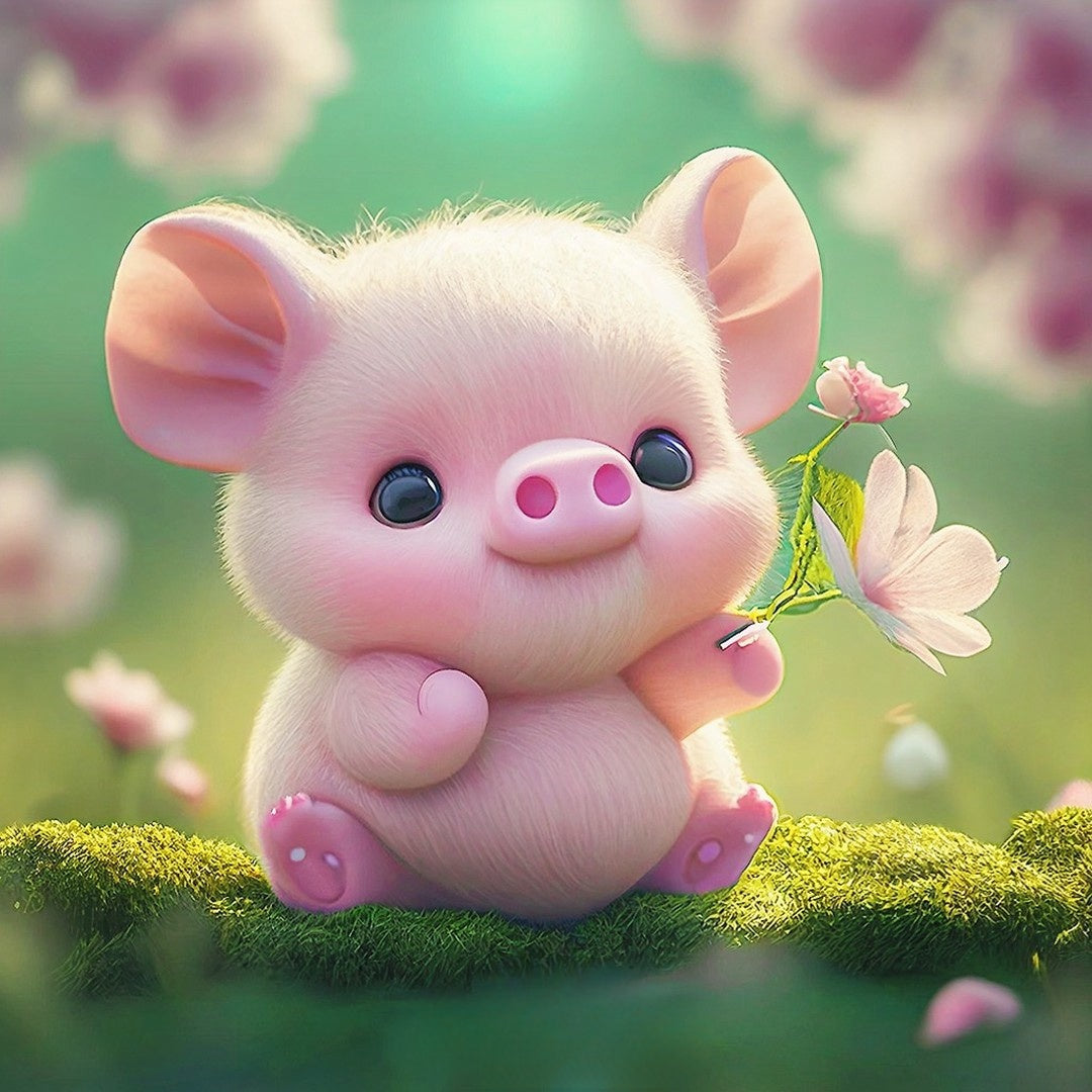 Pig | Diamond Painting