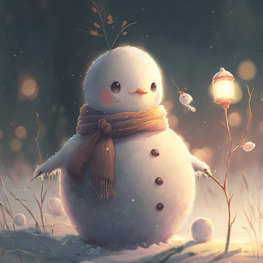 Snowman | Diamond Painting