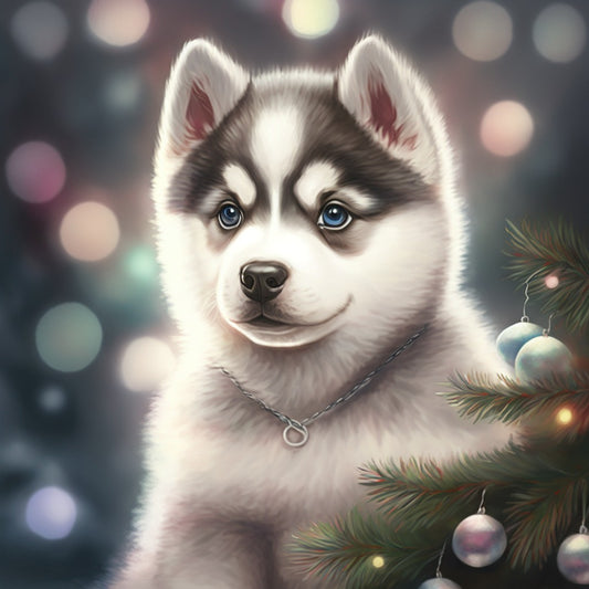 Dog Husky | Diamond Painting