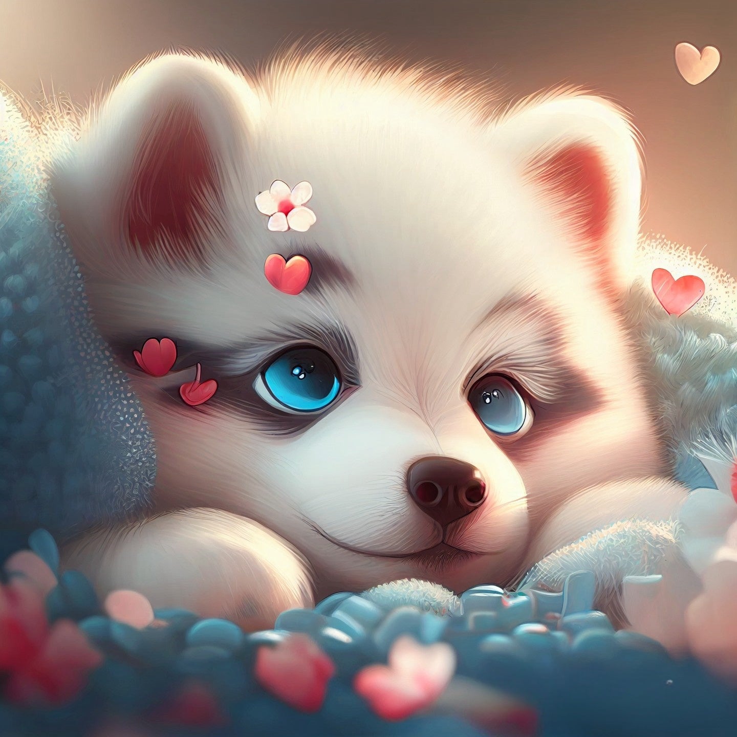 Dog Husky | Diamond Painting