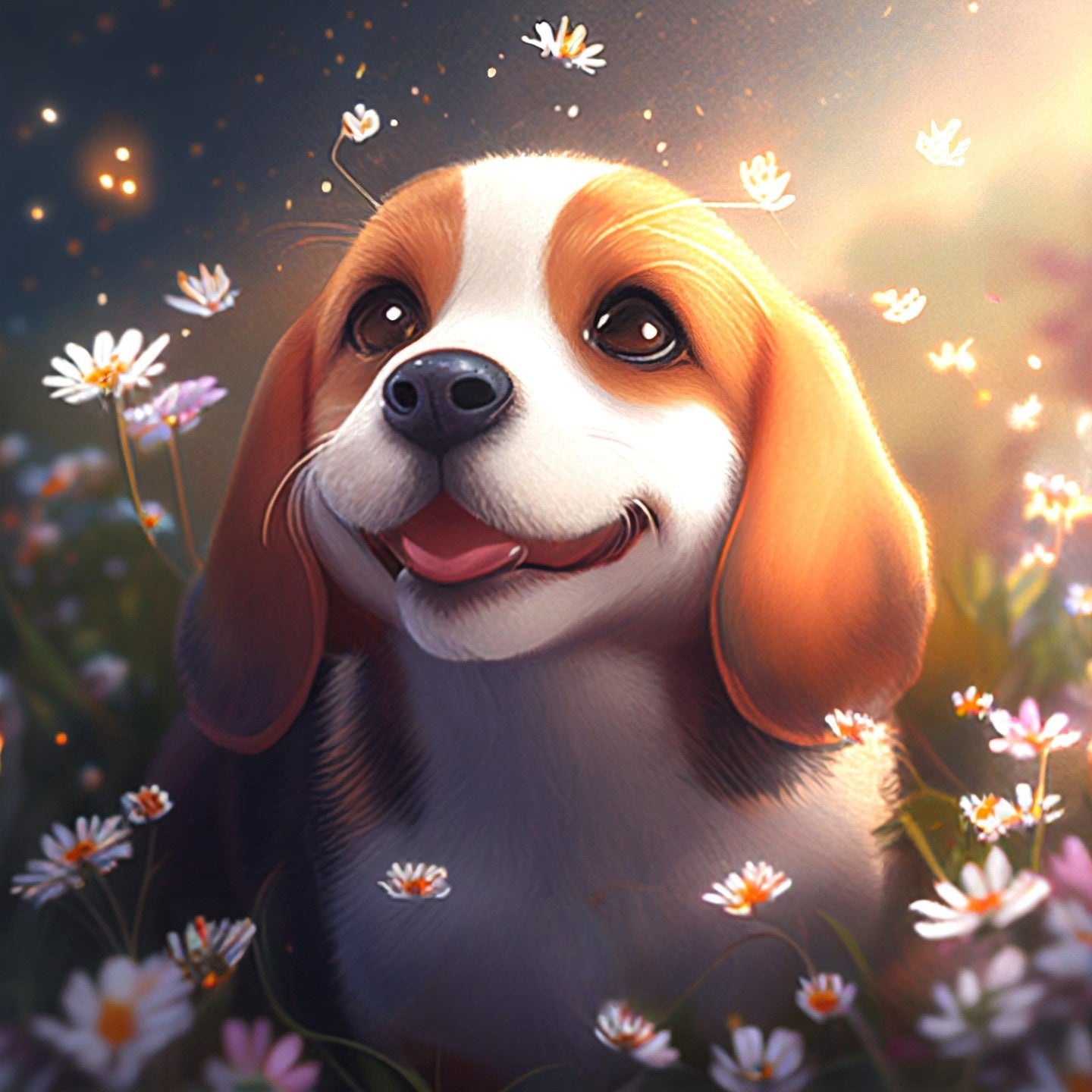 Beagle Dog | Diamond Painting