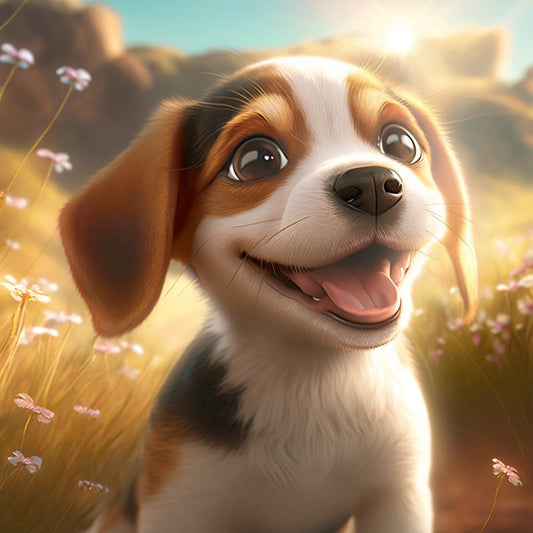 Beagle Dog | Diamond Painting
