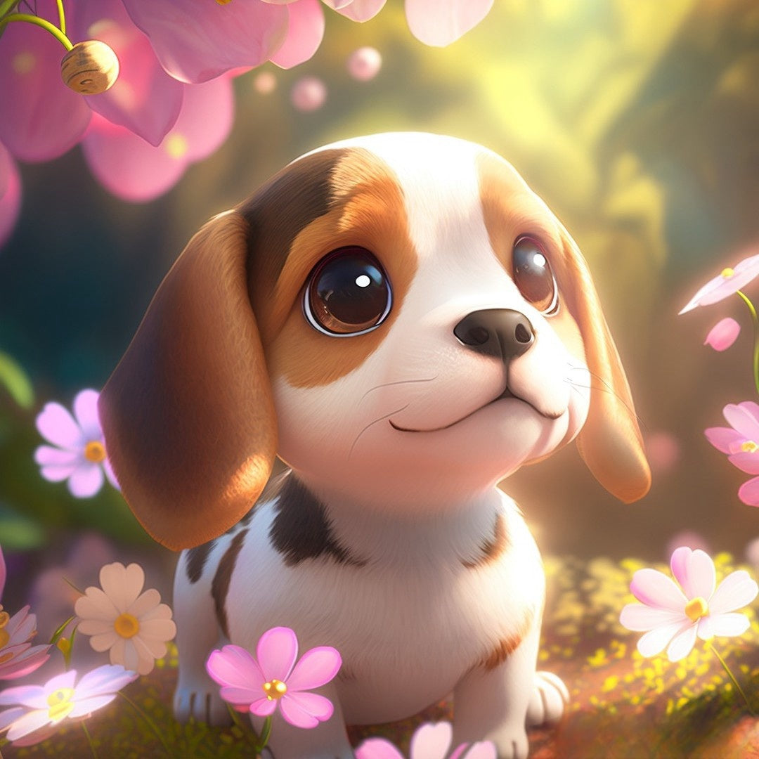 Dog Beagle | Diamond Painting