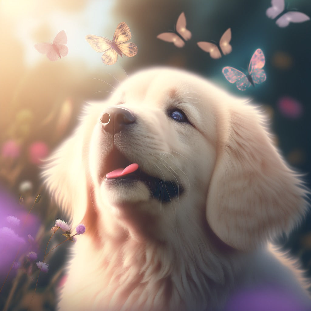 Golden Retriever Dog | Diamond Painting