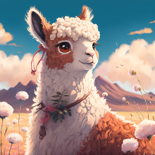 Sheep Goat Alpaca | Diamond Painting