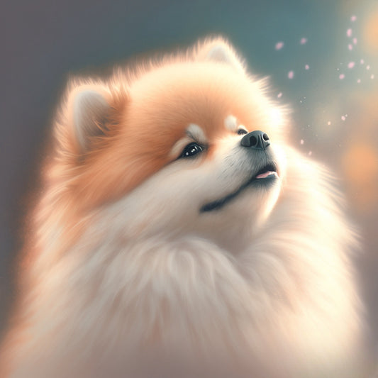 Dog Pomeranian | Diamond Painting