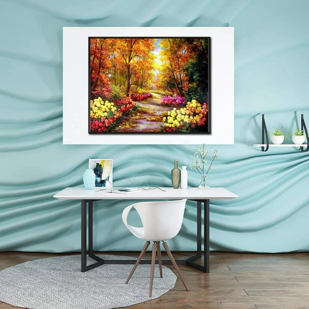 Autumnal Woods | Diamond Painting