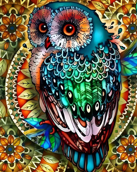 Owl | Diamond Painting