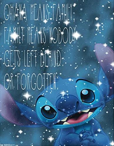 Stitch'S Motto | Diamond Painting