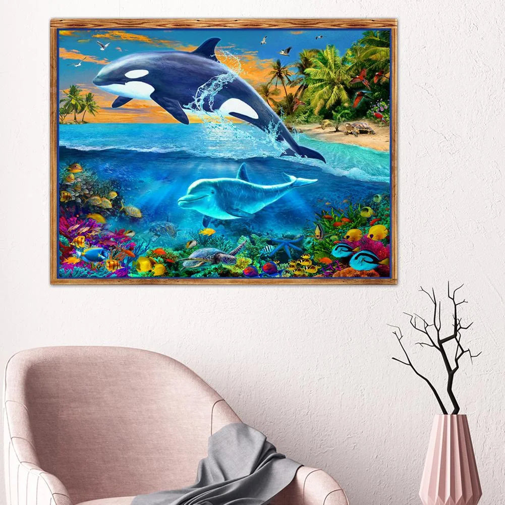 Dolphin | Diamond Painting