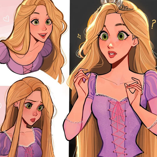 Cute Princess | Diamond Painting