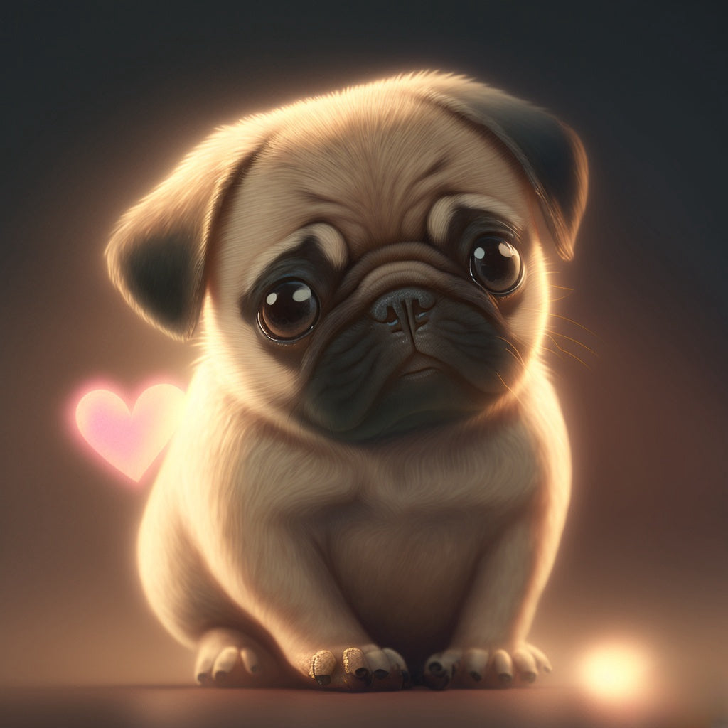 Pug Dog | Diamond Painting