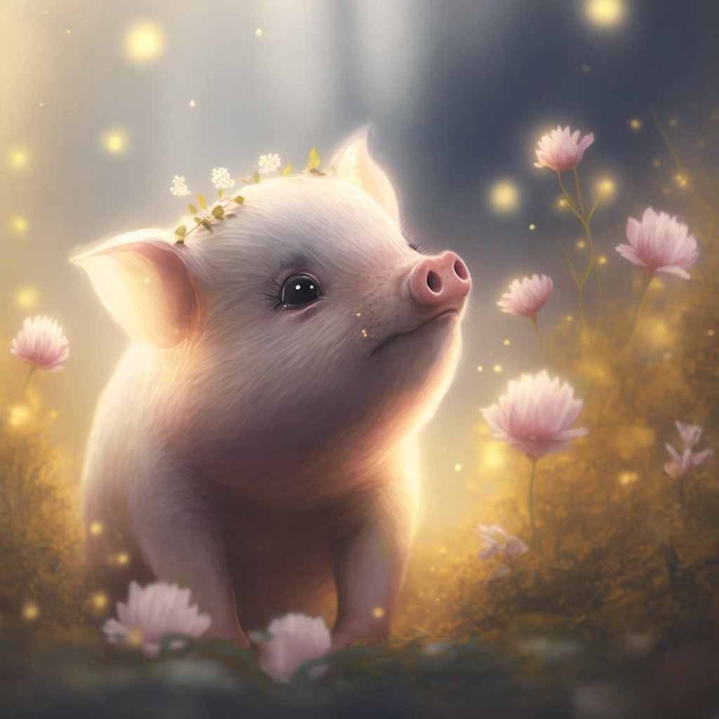 Pig | Diamond Painting