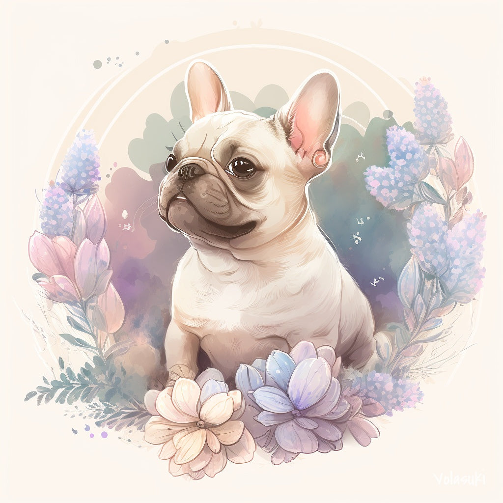 Dog French Bulldog | Diamond Painting