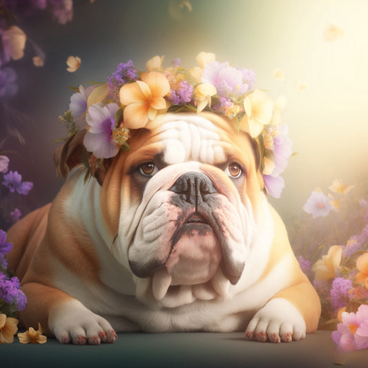 English Bulldog Dog | Diamond Painting