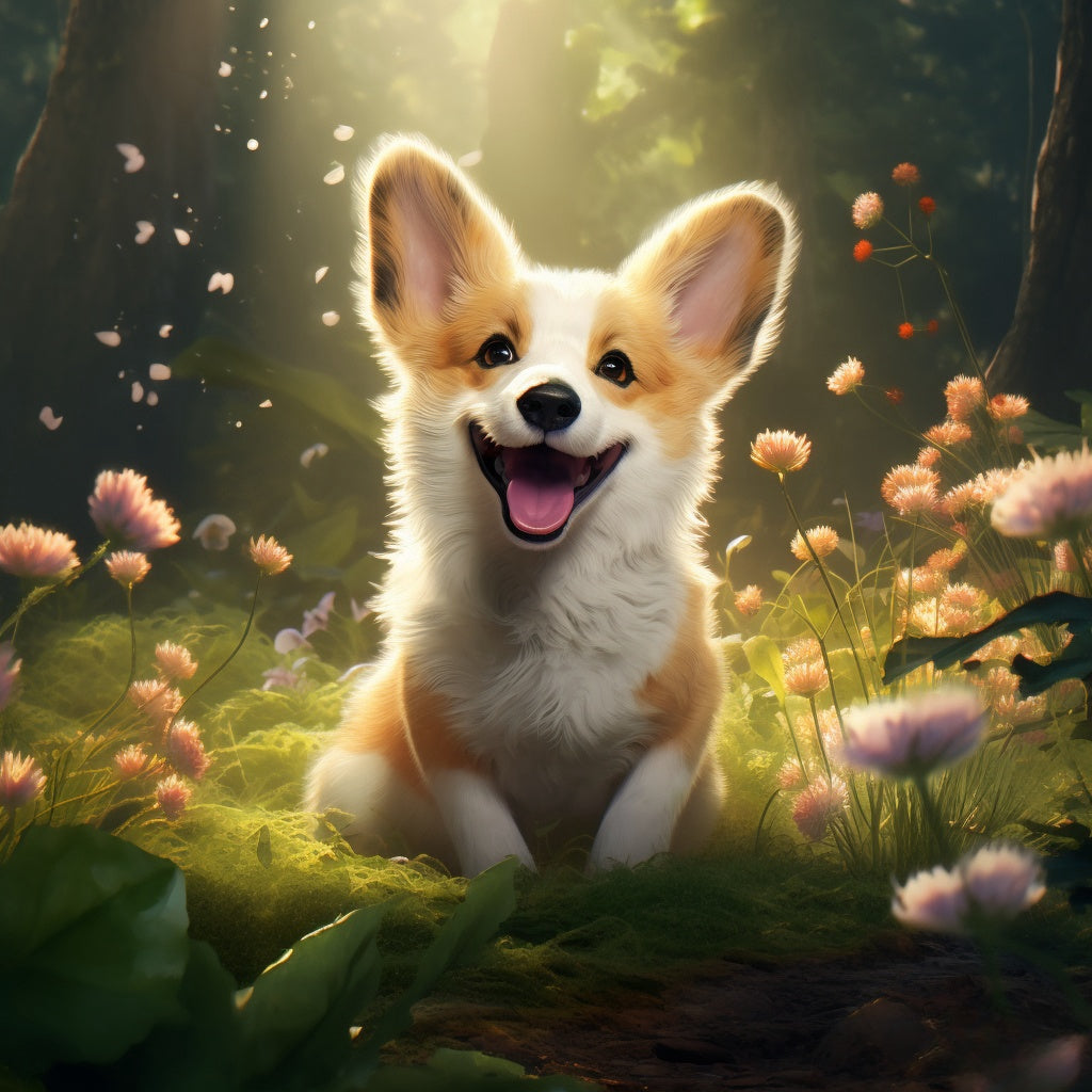 Corgi Dog | Diamond Painting