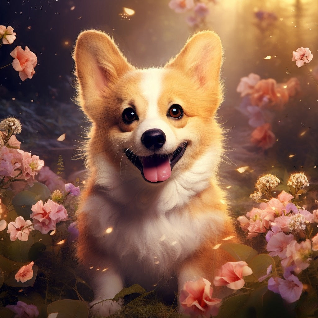 Corgi Dog | Diamond Painting