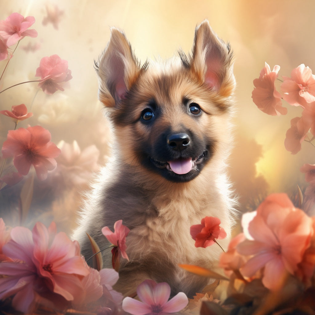 Dog German Shepherd | Diamond Painting