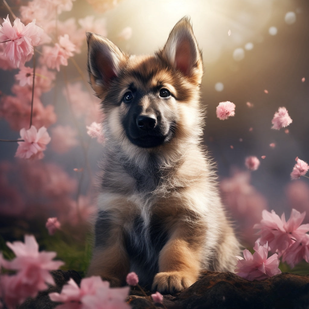 Dog German Shepherd | Diamond Painting