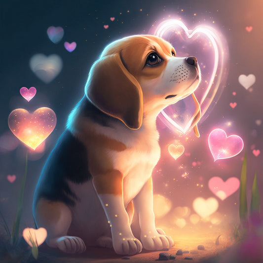 Beagle Dog | Diamond Painting
