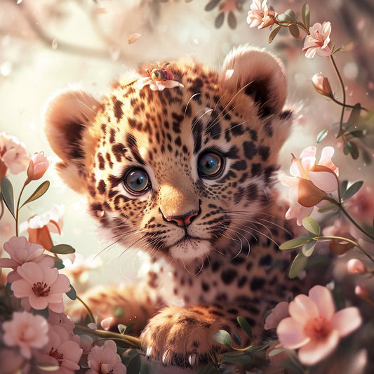 Leopard Cheetah | Diamond Painting