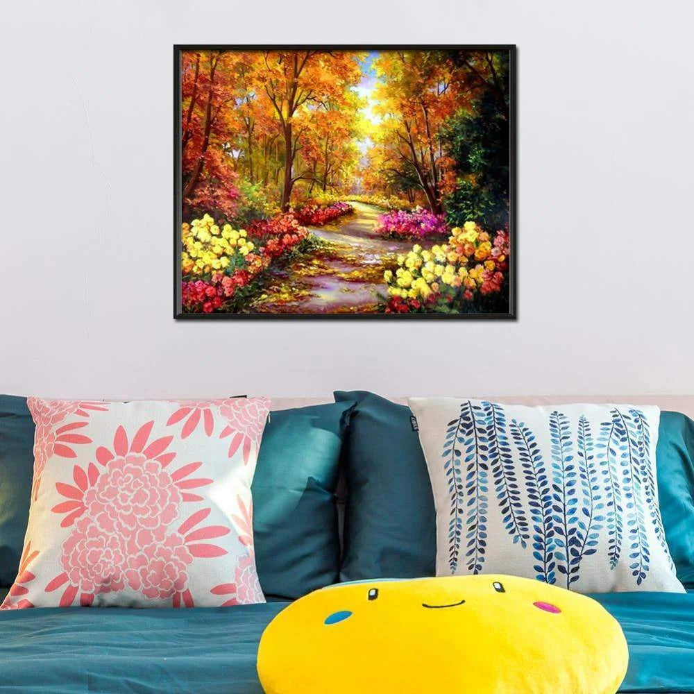 Autumnal Woods | Diamond Painting