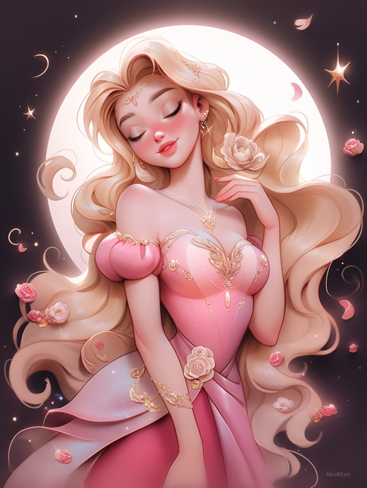 Beautiful Princess | Diamond Painting