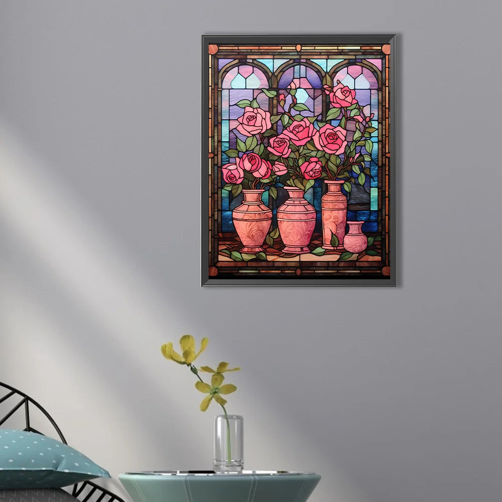 Flower In The Vase | Diamond Painting