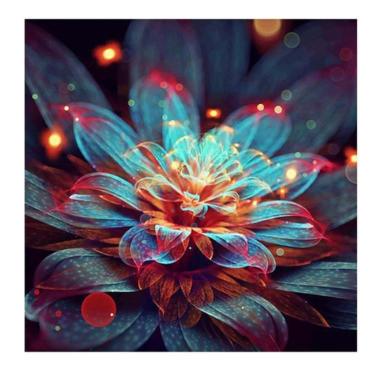 Dark Night Flower | Diamond Painting