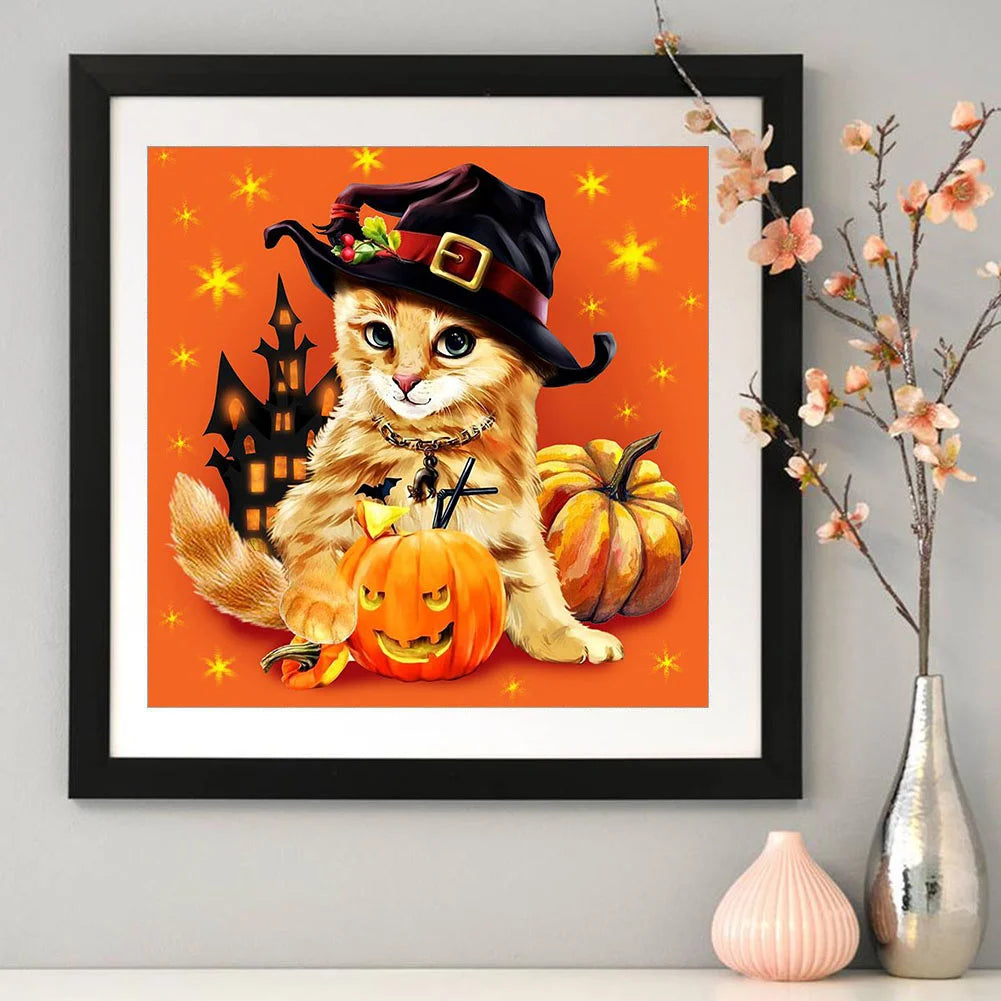 Halloween Black Cat | Diamond Painting