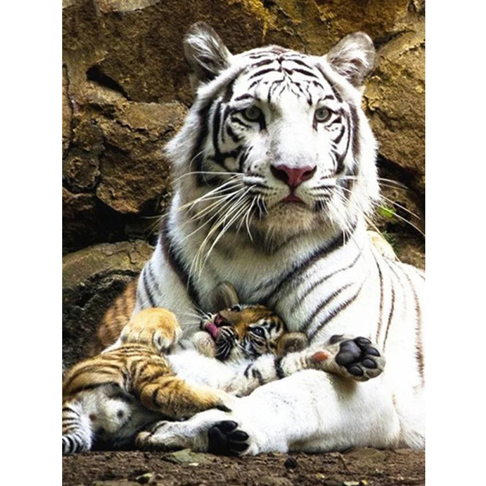 White Tiger | Diamond Painting