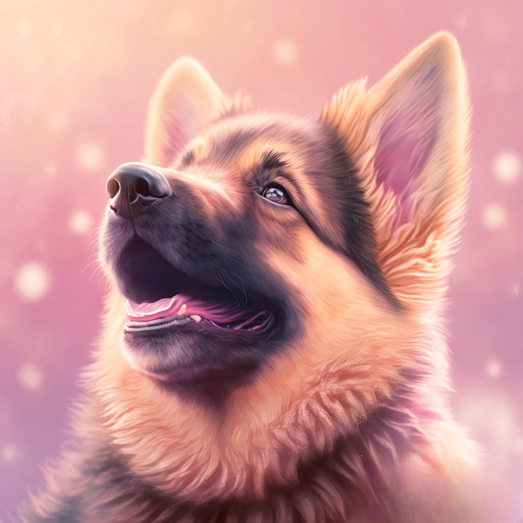 Dog German Shepherd | Diamond Painting