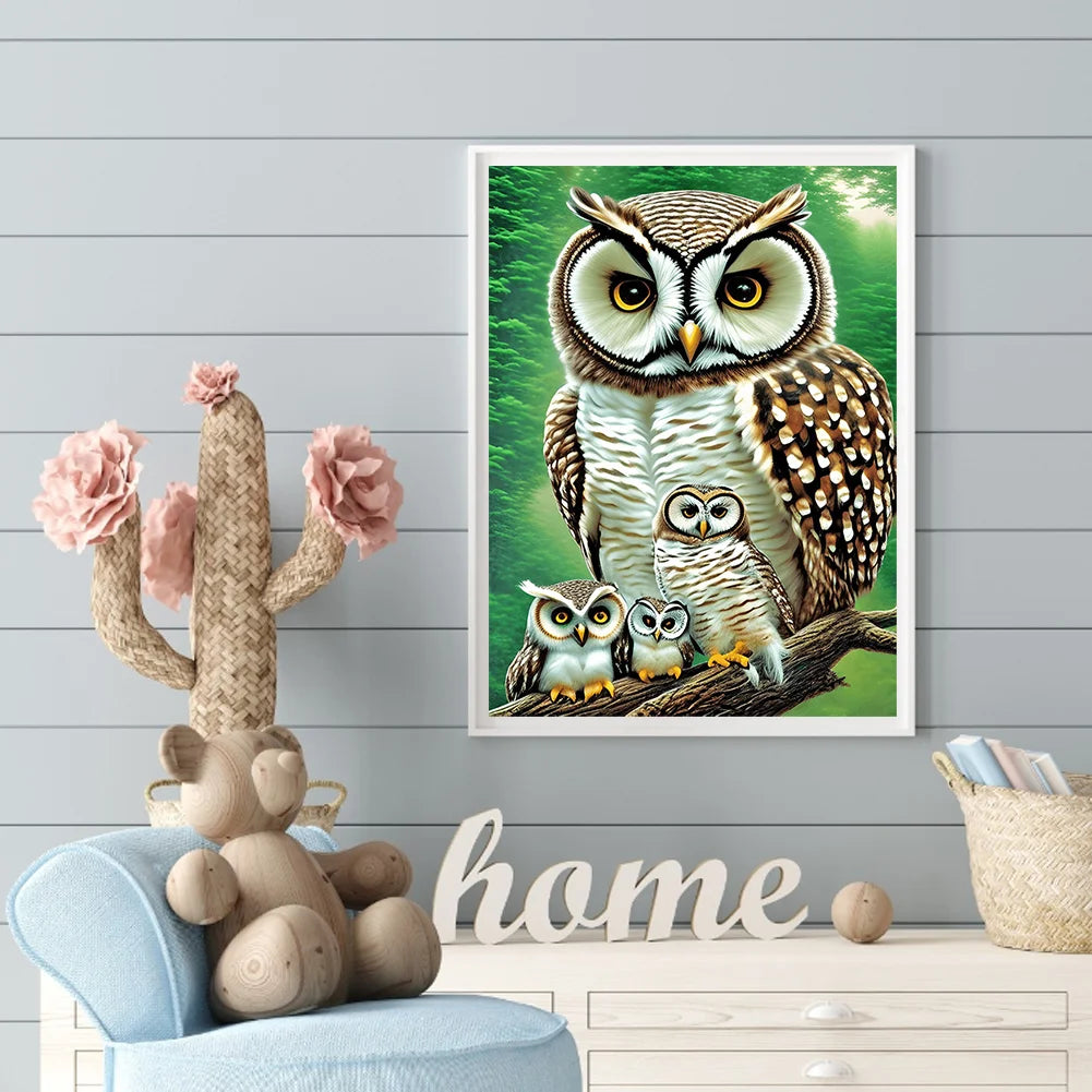 Owl | Diamond Painting