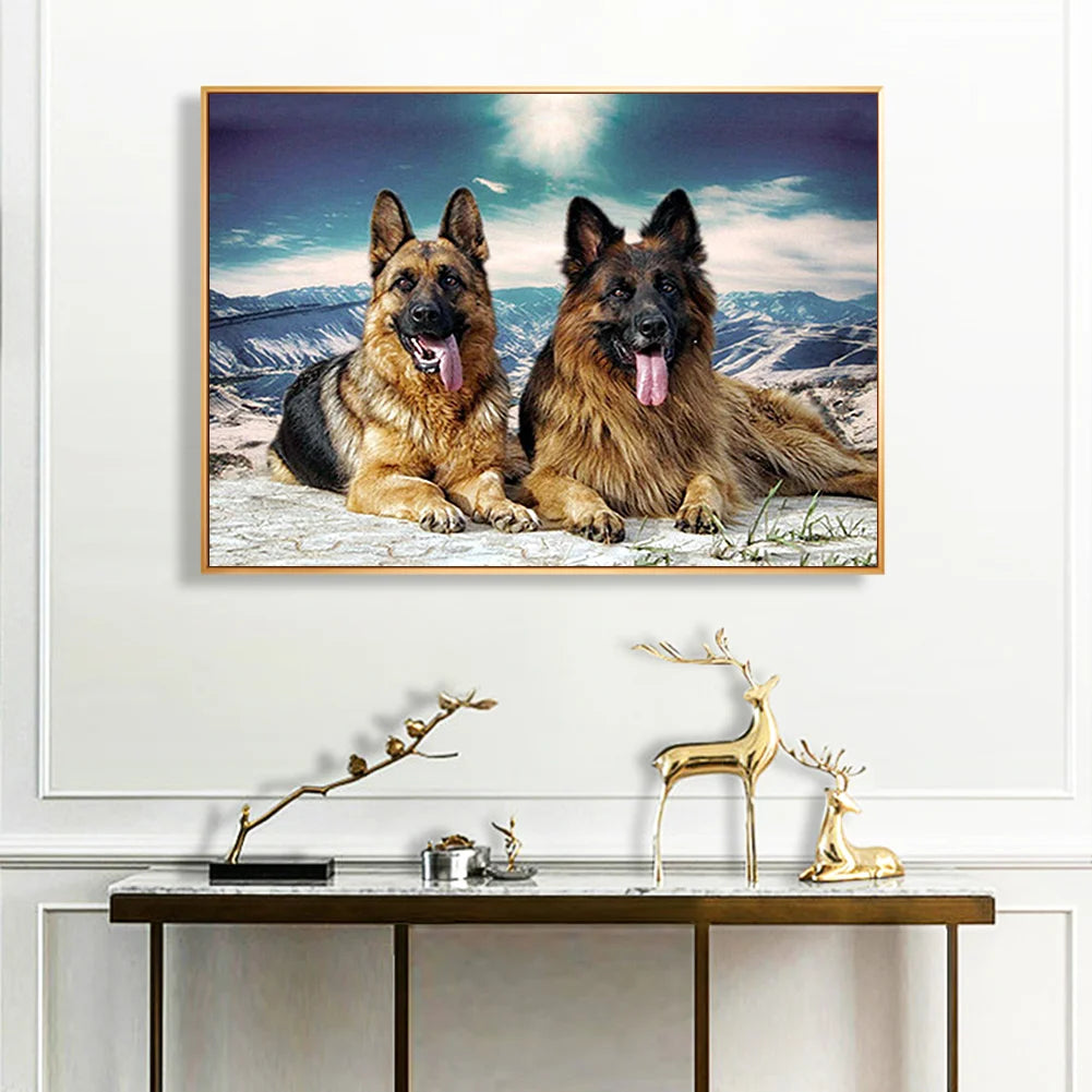 Mountain Dog German Shepherd | Diamond Painting