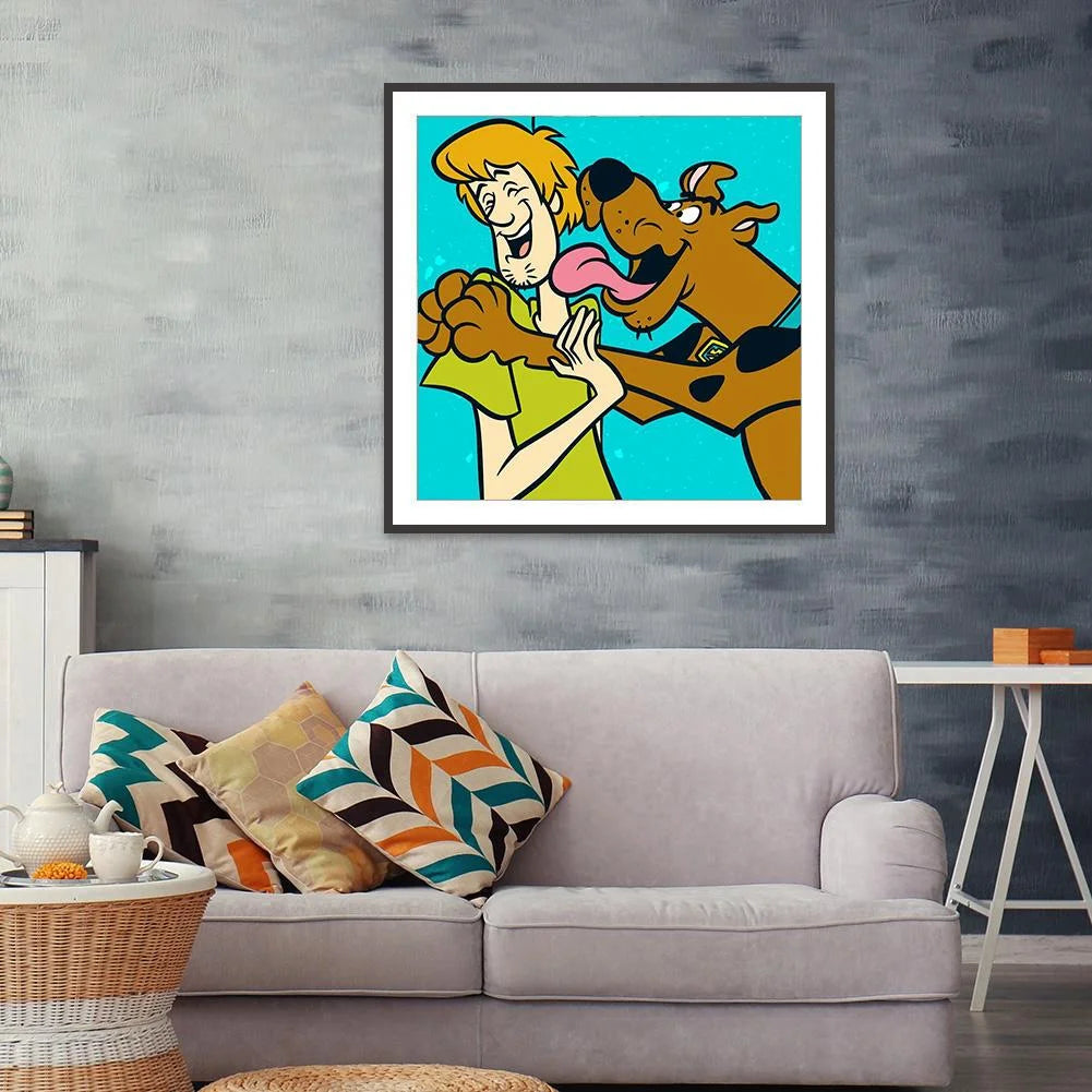 Shaggy and Scooby Dog| Diamond Painting