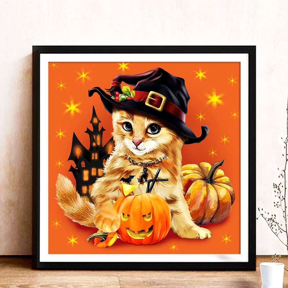 Halloween Black Cat | Diamond Painting