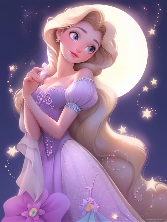 Beautiful Princess | Diamond Painting