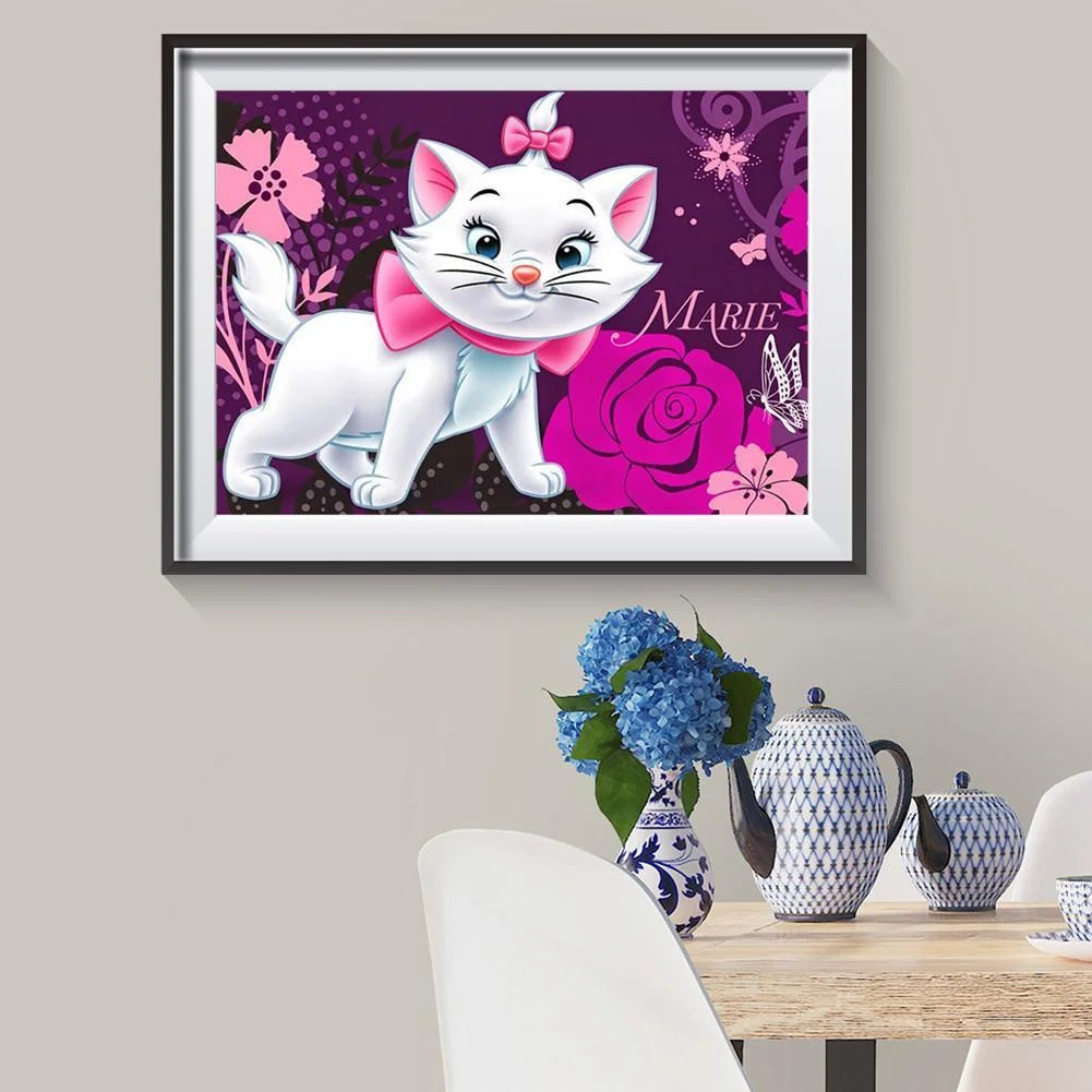 Cat Marie Aristocats | Diamond Painting