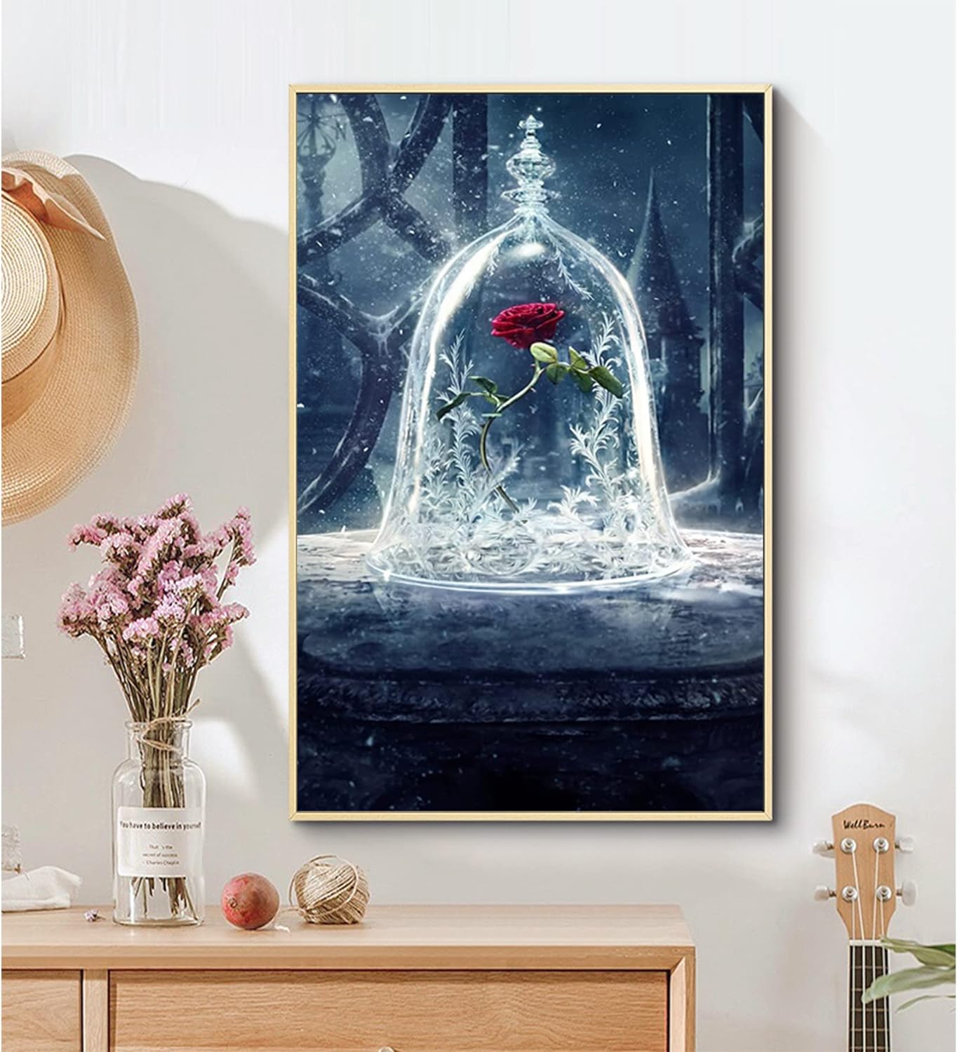 Rose Flower | Diamond Painting