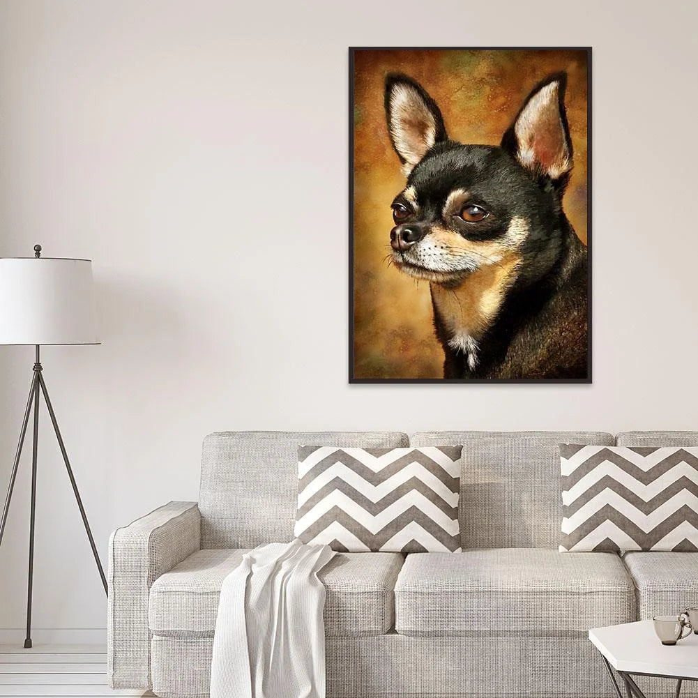 Smart Dog Chihuahua | Diamond Painting