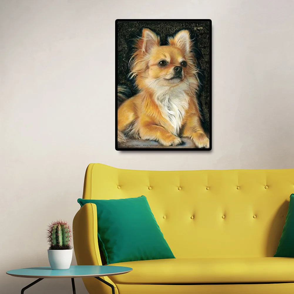 Sad Dog Chihuahua | Diamond Painting