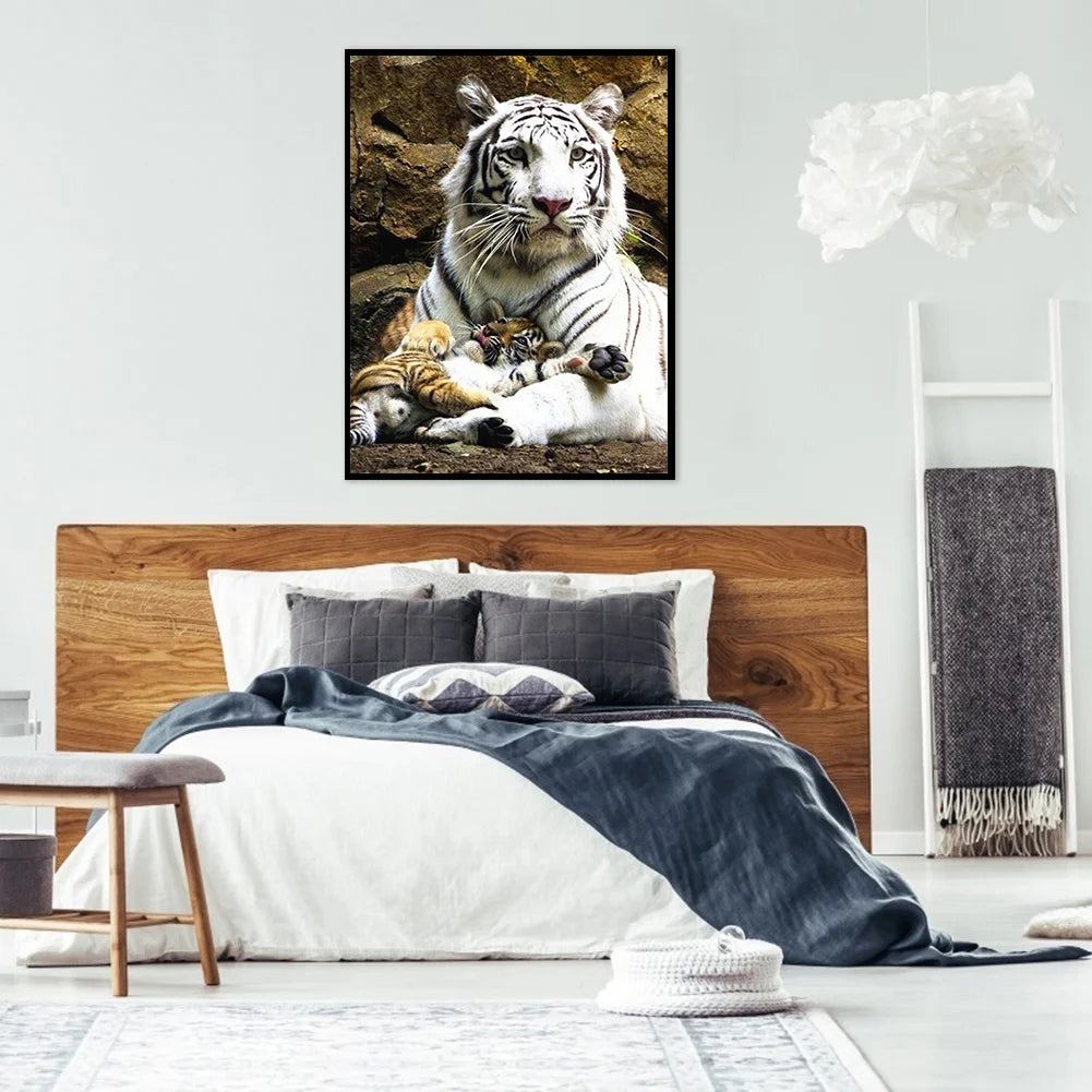 White Tiger | Diamond Painting