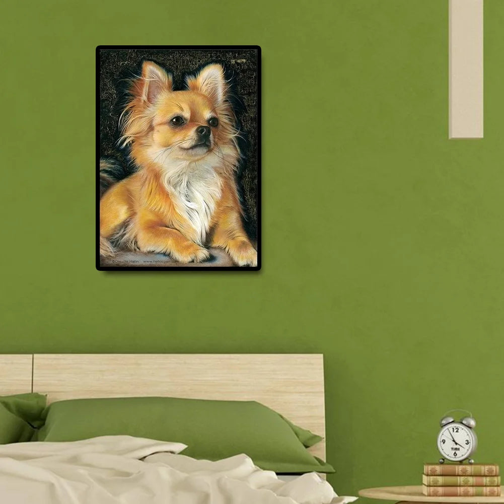 Sad Dog Chihuahua | Diamond Painting